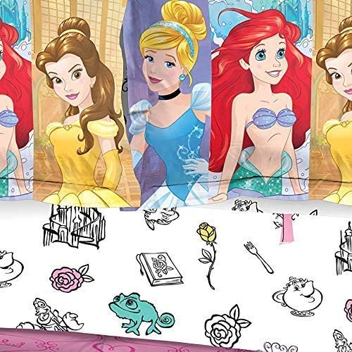 Disney Prenses Cesur Korkusuz Raşel Atmak 8 Parçalı Paket-Atmak, yatak seti İçerir