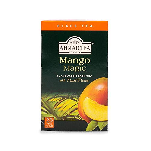 Ahmad Tea Mango Magic Siyah Çay, 20'li Kutular (6'lı Paket)