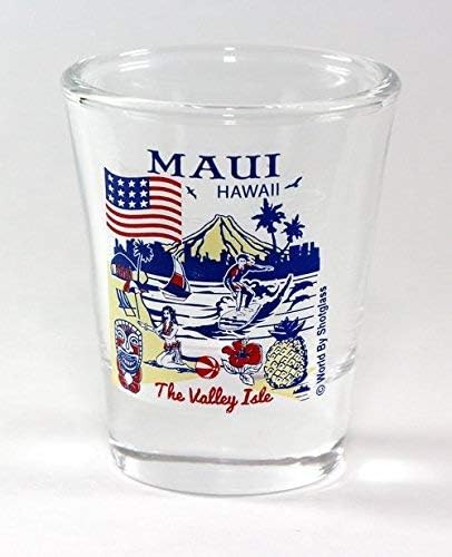 Maui Hawaii Büyük Amerikan Şehirleri Koleksiyonu Shot Glass