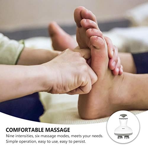 EXCEART Elektrikli ayak masaj yastığı Spa Ayak Akupunktur Noktası Mat Derin Yoğurma Ayak Kazıma Pedi ayak kavisi Ağrı Stres Masaj