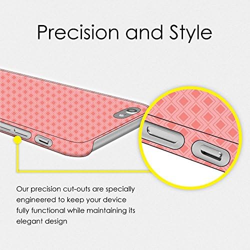 AMZER Darbeye Dayanıklı Slim Fit Çift Katmanlı El İşi Tasarımcı Baskılı iPhone için kılıf 7 - Gül Baskı Provencal