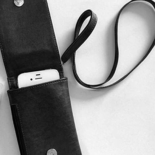 Çin Dövüş Sanatı Shaolin Kung Fu Desen Telefon Cüzdan Çanta Asılı Cep Kılıfı Siyah Cep