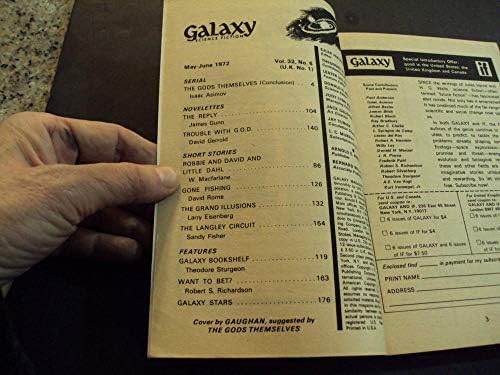 Galaksi Mayıs 1972 Isaac Asimov Tanrıların Kendileri, Gunn