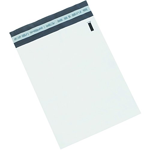 KUTU ABD BB873100PK Poli Postalar, 9 x 12, Beyaz (100'lü paket)