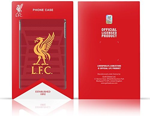 Kafa Kılıfı Tasarımları Resmi Lisanslı Liverpool Futbol Kulübü Kırmızı Geo YNWA Karaciğer Kuş YNWA Deri Kitap Cüzdan Kılıf Kapak
