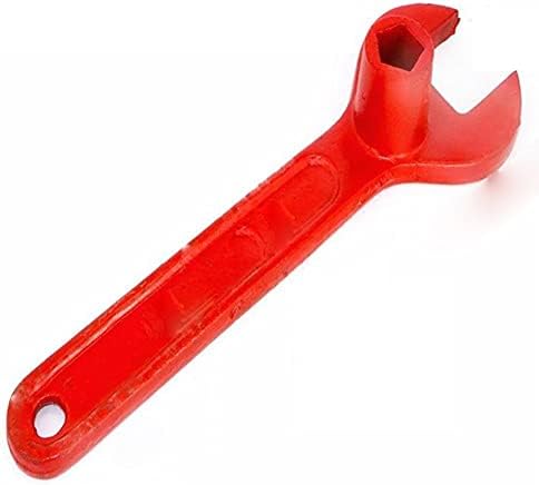 SLATİOM Kırmızı Anahtarı, Açık Kalınlaşmış Dökme Çelik Anahtarı Anahtarı, Evrensel Kolu üzerinde Zemin (Boyut: 2.3 kg)