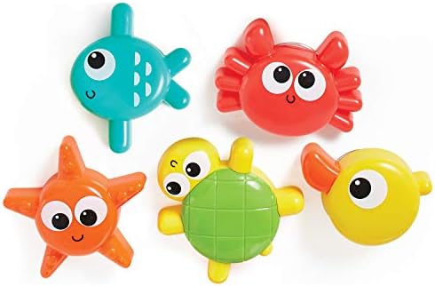 Kidoozie Spin ' n Play Sea Friends, 12 Ay ve Üzeri Çocuklar için Küvet Oyuncakları