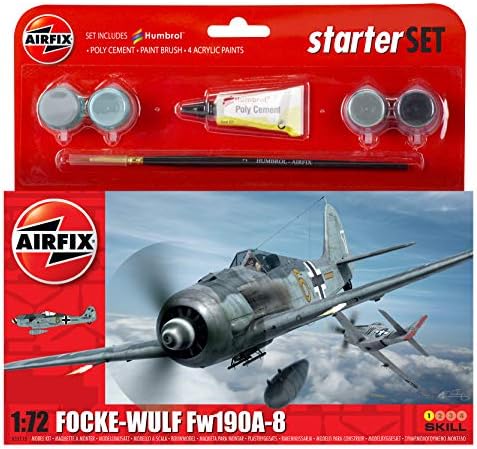 Airfix A55110 Focke Wulf Fw190A - 8 Model Seti, 1: 72 Ölçekli