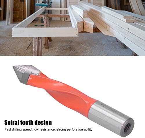 Sondaj Bit, Korozyon Direnci Spiral Diş Tasarım Yüksek Mukavemetli Marangozluk Matkap Ucu Karbon Çelik Alaşım Dekorasyon için