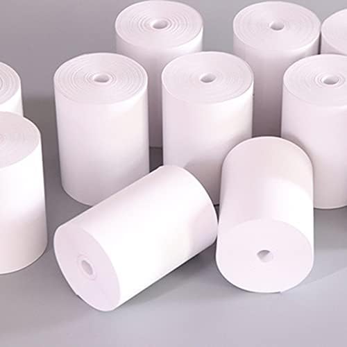COKOO 100 Rolls Termal Kağıt 80x50mm Termal Makbuz Kağıt POS Yazarkasa Makbuz Rulo Termal Yazıcı