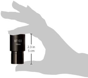AmScope EP10X23R WF10X Mikroskop Mercek ile Reticle (23mm)