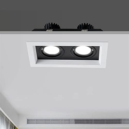 LED Gömme Montaj Spot Accent Spot ışık, 3 Adet Tavan Downlight Gömme Aydınlatma armatürü, alüminyum Tavan Lambası Yönlü Spot
