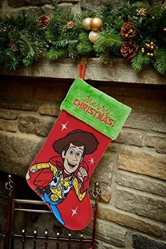 Ruz Oyuncak Hikayesi Klasik 20 Aplike Noel Stocking, Hediye Tutucu Stocking Stuffers için, Kapalı Ev Dekor ve Tatil Dekorasyon