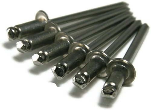 POP Perçin 18-8 Paslanmaz Çelik-8-10, 1/4 x 5/8 Boşluk (0.501-0.625) Adet-5.000
