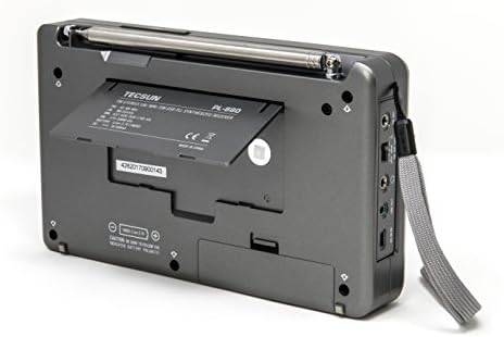 Tecsun PL880 Taşınabilir Dijital PLL Çift Dönüşüm AM / FM, uzun Dalga ve Kısa Dalga Radyo ile SSB (Tek Yan Bant) Alımı
