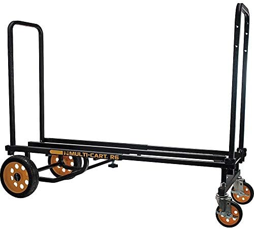 ADVANTUS Multi-Cart 8'i 1 Arada Sepet, 500 Pound Kapasite, Siyah/Sarı (86201)