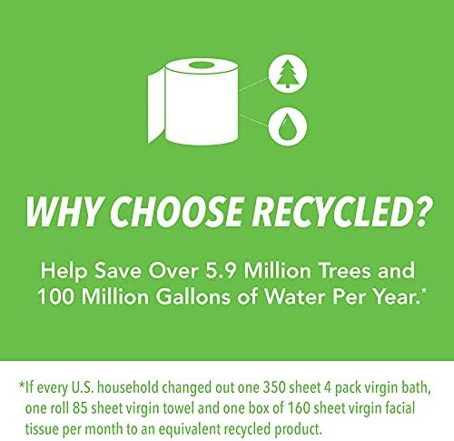 EcoFirst Geri Dönüşümlü Kağıt Havlular (24 Rulo) - Dökme Kağıt Havlular-Kağıt Havlular Yarım Sayfa-Mutfak Kağıt Havluları-Çevre
