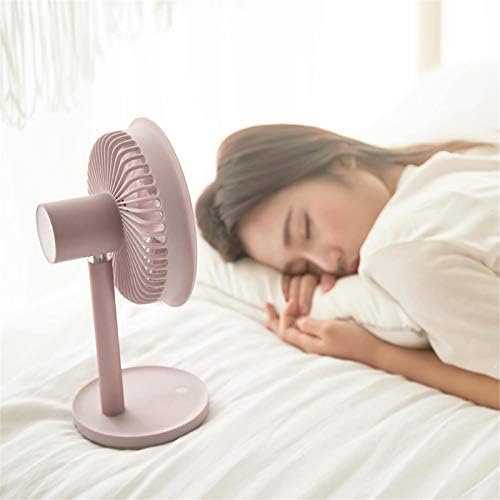 XinC Masa Fanı, Taşınabilir Küçük Fan, Şarj Edilebilir USB masa fanı, 3 Ayarlanabilir Hız ve Güçlü Hava Akımı Fanı, Sessiz Elektrikli