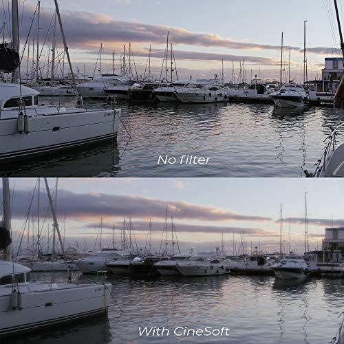 Gelgit Optik CineSoft Lens Filtre (58mm) Difüzyon Mist Pro Rüya Etkisi