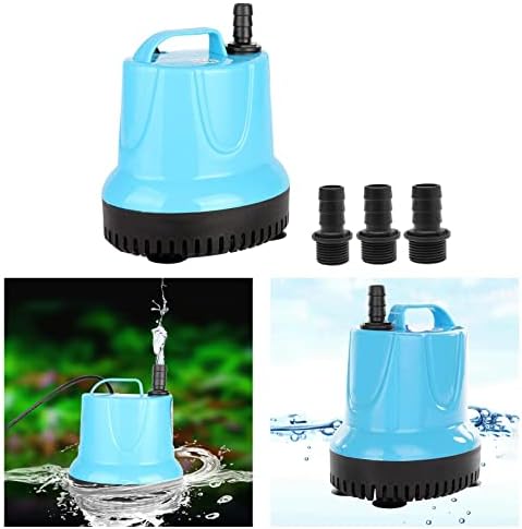 Baoblaze Dalgıç Akvaryum Su Pompası Hızlı Otomatik Elektrikli Su Değişimi Akvaryum Temizleme Pompası Balık Tankı Pompası Adaptörleri