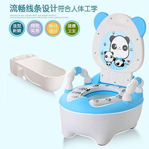 NC Panda Çekmece Tipi Tuvalet Eğitimi Koltuğu Küçük Çocuklar için, Erkek ve Kız Çocukları için Uygun, Tutamak ve Sıçrama Plakası-Yeni