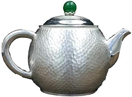 Hediye Fikirleri Gümüş Pot su ısıtıcısı çay seti Çin Kungfu Saf Gümüş Demlik Pot Sıcak su su ısıtıcısı Yetişkinler için S. Y.