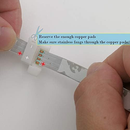 20 PAKETİ 4 Pin lehimsiz Su geçirmez LED boşluksuz Bağlayıcı için için 10mm Geniş RGB su geçirmez SMD 5050 esnek LED şerit LED