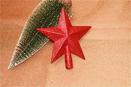 Seipe Noel Ağacı Topper Yıldız Şenlikli Ev Ofis Dekor Işıltılı Mini Yıldız Altın S