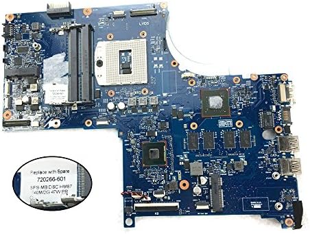 HP Envy 17-J için 720266-601 Intel Dizüstü Bilgisayar Anakartı