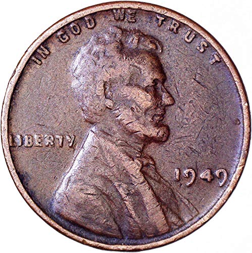 1949 Lincoln Buğday Cent 1C Fuarı