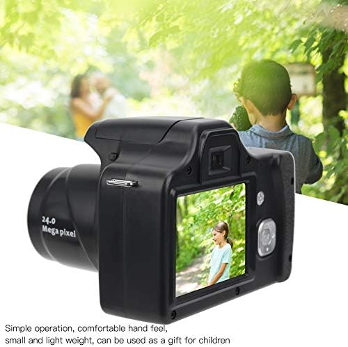 18X Zoom HD DSLR Kamera, 3.0 inç LCD Ekranlı F/2.9 Telefoto Dijital Kamera, Fotoğraf/Seyahat için 24MP Yüksek Performanslı Görüntü