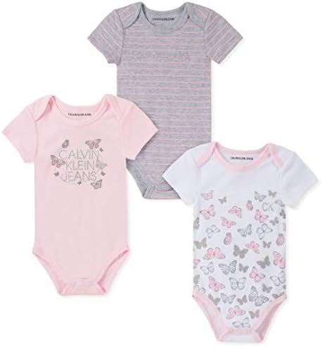 Calvin Klein bebek - kız 3 Parça Paketi Bodysuits