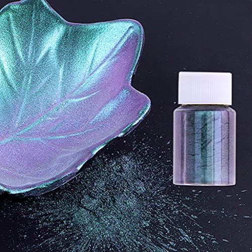 SANGHAİ Bukalemun-Toz Renk Shift Mika Tozu için Epoksi Reçine İnci Pigment Tozu Boyama Sabun Yapımı için Balçık 10 Renkler Bukalemun