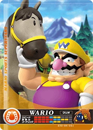 Nintendo Mario Spor Superstars Amiibo Kart At Yarışı Wario için Nintendo Anahtarı, Wii U, ve 3DS