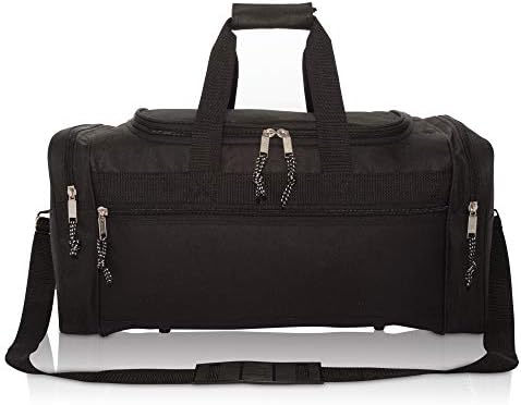 DALİX 21 Boş Spor spor çantası Spor Çantası Seyahat spor Çantası Ayarlanabilir Kayış Siyah