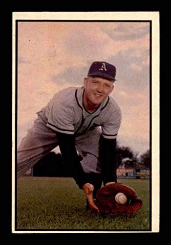 130 Cass Michaels - 1953 Bowman Renkli Beyzbol Kartları (Yıldız) Dereceli EX + - Beyzbol Slabbed Çaylak Kartları