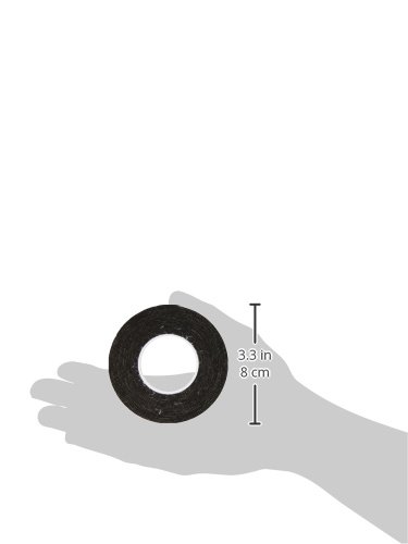 3M 4492B Polietilen Köpük Bant, 0,5 Genişlik x 5yd Uzunluk (1 rulo), Siyah Köpük Bant