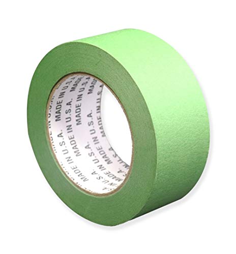 PSBM Yeşil Ressamlar Bant, 2 İnç x 60 Metre, 576 Paket, Toplu Çoklu Paket, Kolay Yırtılma Tasarımı, Çok Yüzeyli Kullanım için