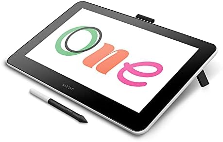 Wacom DTC133W0A Ekranlı Bir Dijital Çizim Tableti, Sanat ve Animasyon Yeni Başlayanlar için 13,3 İnç Grafik Ekran (Yenilendi)