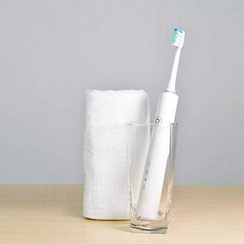 SLEEPLUSH Elektrikli Diş Fırçası Hızlı Şarj 4 Akıllı Modları IPX6+2 Fırça Kafası Zamanlayıcı Fonksiyonu ile (Renk: Beyaz)