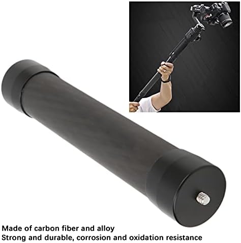 Karbon Fiber Monopod Stazilizer, Oksidasyona Dayanıklı Profesyonel Karbon Fiber Uzatma Çubuğu Kamera için Smartphone için Dayanıklı