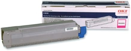 C830 Serisi için OKI 44059110 Macenta Toner Tipi C14 8K