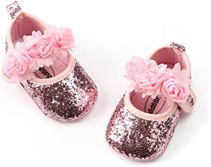 Bebek Kız Moccasins Prenses Sparkly Mary Jane Elbiseler Ayakkabı Prim Hafif Yumuşak Taban Beşik Ayakkabı Toddler Ayakkabı