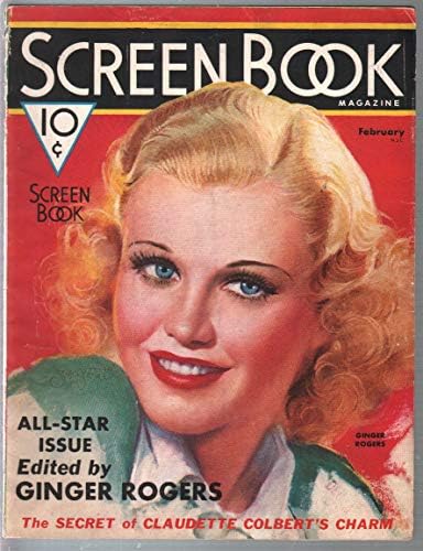 Ekran Kitabı 2/1936-Fawcett-Zencefil Rogers-Clark Gable-Shirley Tapınağı-VG