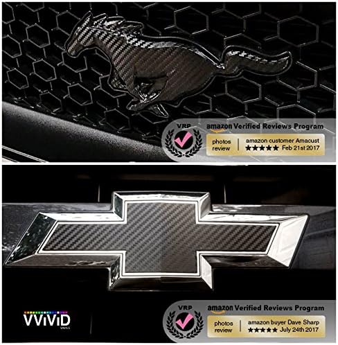 VVıVıD XPO Siyah Karbon Fiber 5ft x 1ft 8yr Araç Wrap Vinil Rulo ile Hava Yayın