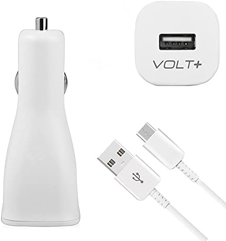 VOLT PLUS TECH Adaptif Hızlı Şarj Araç kiti, USB Tip-C Kablo ile Honor 9X için Çalışır ve %87'ye kadar Daha Hızlıdır