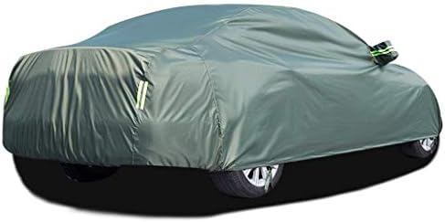jsmhh ile Uyumlu Chevrolet Cıvata Araba Kapak Su Geçirmez Nefes Kalın Güneş Koruma Yağmur Branda Tuval (Renk: Yeşil)