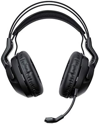 ROCCAT Elo 7.1 Air PC Kablosuz Oyun Kulaklığı, Çıkarılabilir Gürültü Önleyici Mikrofonlu Surround Ses Kulaklıkları, 50mm Sürücüler,