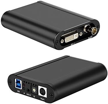 ORİVİSİON USB3. 0 Video Yakalama Kartı DVI(HDMI / VGA DVI) SDI YPbPr Video Kapmak Ücretsiz Sürücü 1080 P 60FPS USB Güç Kaynağı