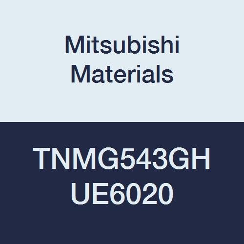Mitsubishi Malzemeleri TNMG543GH UE6020 TNMG Karbür TN Tipi Delikli Negatif Tornalama Ucu, Kaplamalı, Üçgen, Sınıf UE6020, 0.625